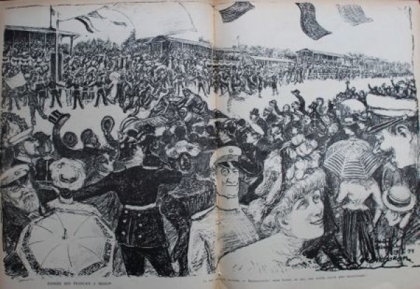 "Le Rire" Motorracing-Magazine Race Paris-Berlin 1901 (2844)